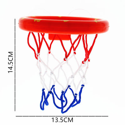 Bathroom basketball stand children's bath shooting toy